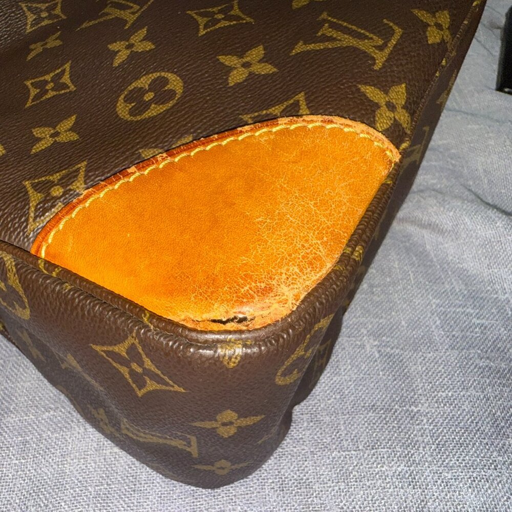 **Authentic** LOUIS VUITTON MONOGRAM BOULOGNE 35 SHOULDER BAG - Picture 10 of 12